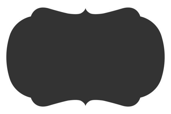 Black Badge Template. Vintage Decorative Review