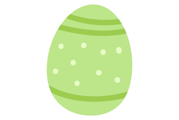 Decorative Easter Egg Patterned Color H: A Vibrant Graphic for Local Branding