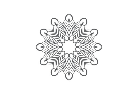 Decorative Elegant Mandala with Ornament: A Versatile Graphic Design Asset for Branding and Marketing