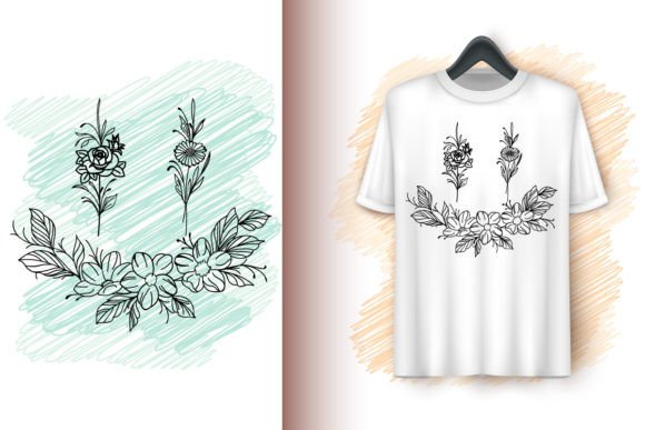 Decorative Flowers and Butterfly Set – A Versatile Graphic Design Asset for Creative Sellers