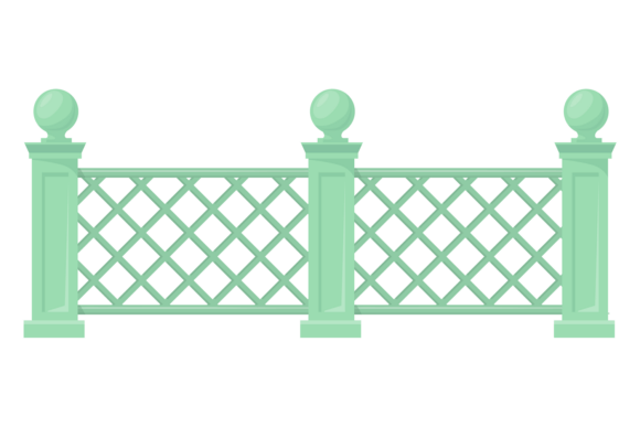 Decorative Wooden Park Fence Green Gard Review