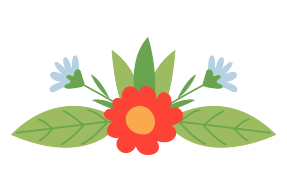 Floral Element: A Spring Graphic for Illustrative Branding Projects