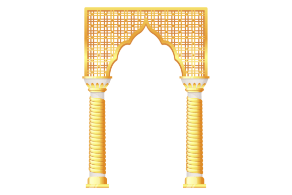Golden Ornament Vintage Arch: A Designer's Perspective