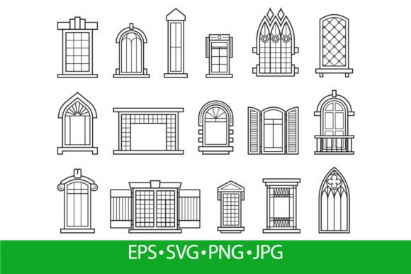 Line Vintage Windows: A Decorative Embroidery Design Review