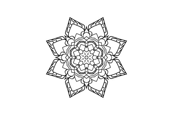 Mandala Beauty Lace Decorative: A Versatile Graphic Asset for Local Branding