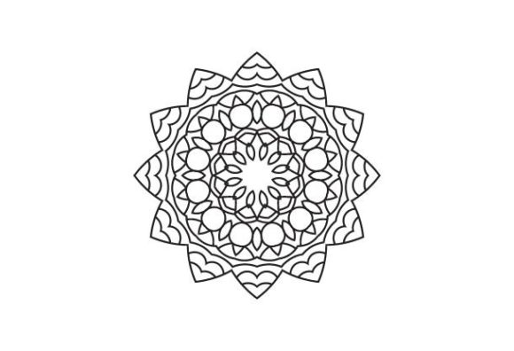 Mandala Decorative Vector Islam Indian: A Versatile Graphic Design Asset