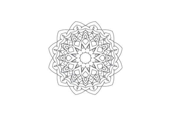 Mandalas Decorative Round Ornaments Logo: A Versatile Graphic Design Asset for Content Creators